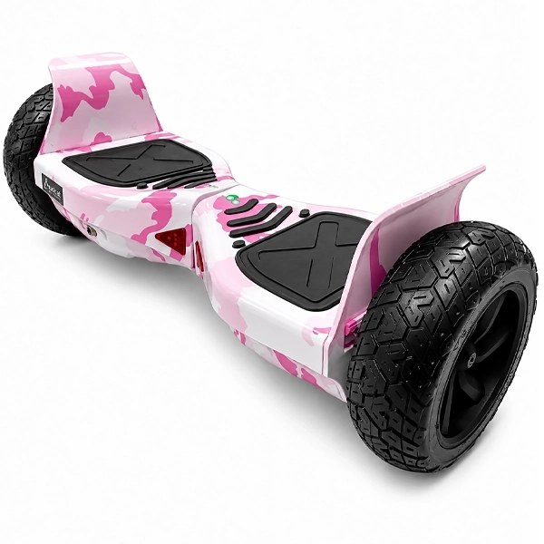 Scooter Elétrico Audisat Urban Offroad X 8.5" Bluetooth Speaker - Camouflaged Pink (3 Meses de Garantía) + Bolsa