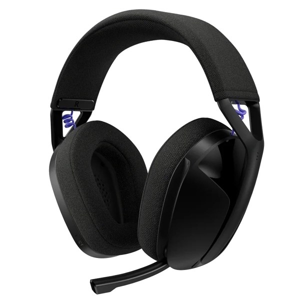 Headset Gaming Inalámbrico Logitech G321 con USB para PC PS5 Nintendo Switch - Negro Púrpura