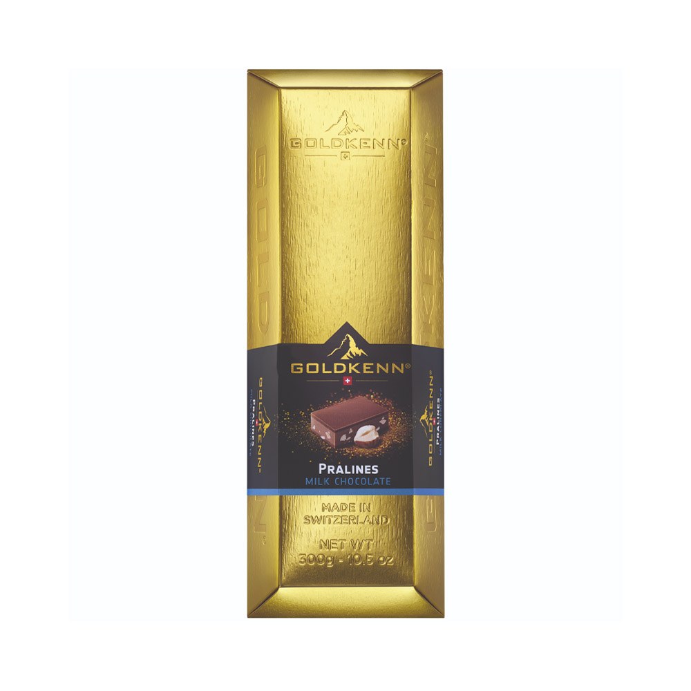 Chocolate Goldkenn Milk Lingote 300 G