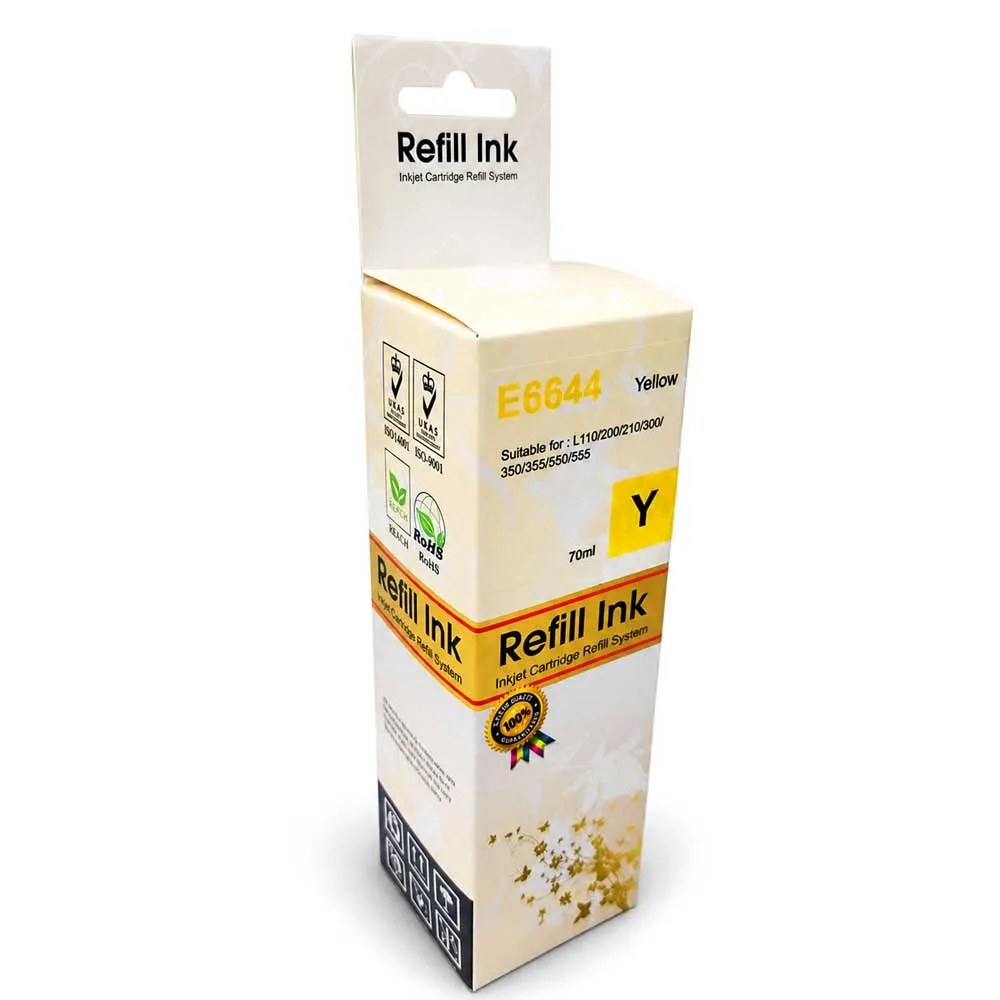 TINTA POMO PRINTERS P/EPSON 664 - YELLOW