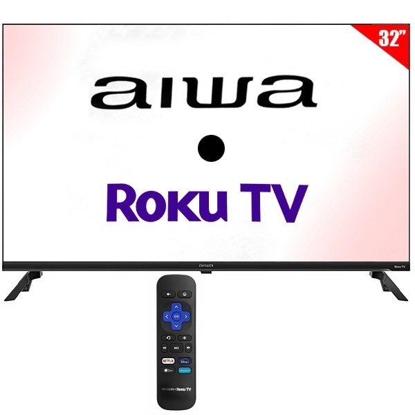 Smart TV LED 32" Aiwa AW32B2RK HD Wi-Fi con Conversor Digital