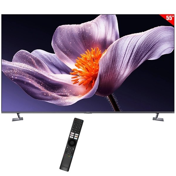 Smart TV QD-Mini LED 55" Xiaomi S Pro Mini L55MB-SPH (2026) 4K Ultra HD Google TV Wi-Fi Bluetooth con Conversor Digital