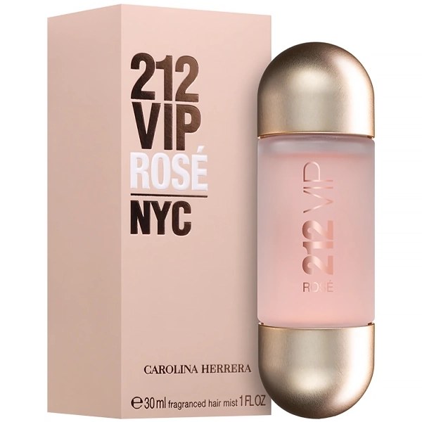 Perfume Capilar Carolina Herrera 212 Vip Rose 30ml